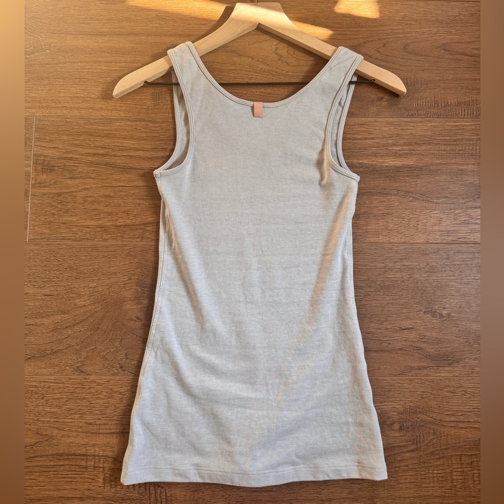 Lunya Lounge Tank Gray Size Medium - Picture 2 of 2